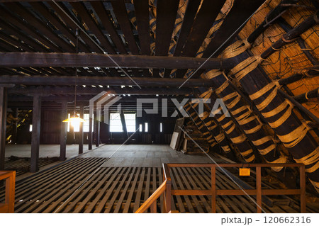 高山　飛騨の里　民俗村　合掌造り　民家　日本家屋 120662316