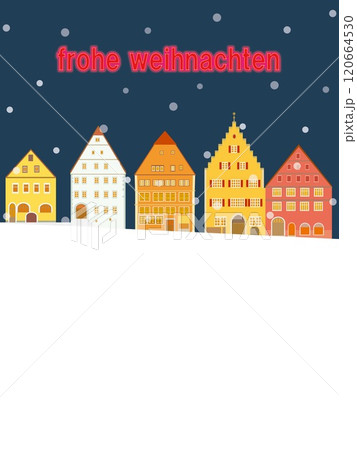メリークリスマス　frohe weihnachten　ローテンブルク　rothenburg　ドイツ 120664530