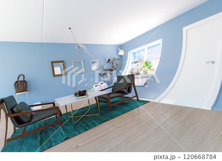 bizarre interior render 120668784