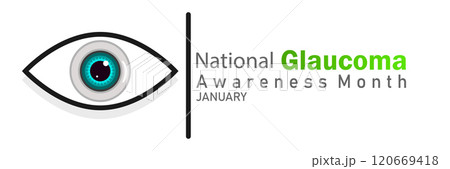 National Glaucoma Awareness Month January 120669418
