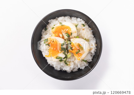 つけだれ煮卵ごはん つけだれ煮卵ごはん 120669478