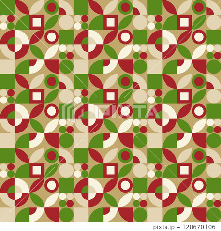 Abstract Christmas vector pattern. Abstract Christmas vector pattern. 120670106
