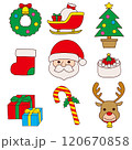 クリスマス素材 120670858