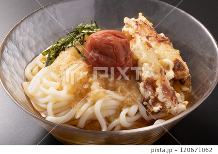 紀州南高梅 冷やし梅おろしうどん(ちくわ天ぷら) 紀州南高梅 冷やし梅おろしうどん(ちくわ天ぷら) 120671062