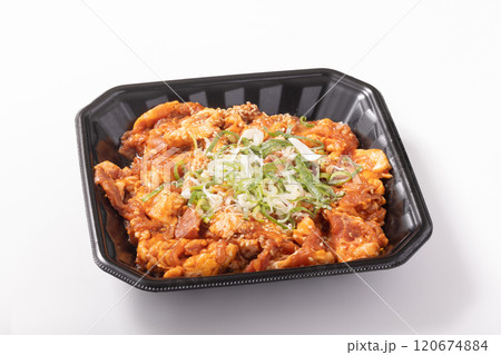 スパイシー豚プルコギ 120674884