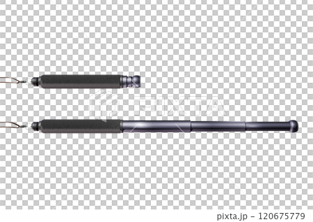 警棒 (特殊警棒：Night stick)　透過素材 120675779