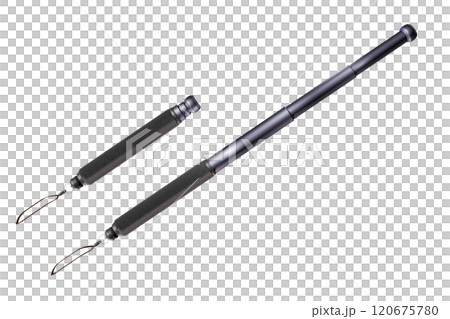 警棒 (特殊警棒：Night stick)　透過素材 120675780