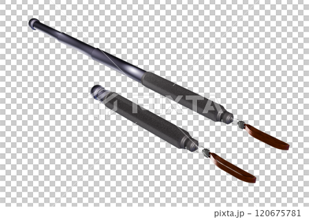 警棒 (特殊警棒:Night stick) 透過素材 警棒 (特殊警棒:Night stick) 透過素材 120675781