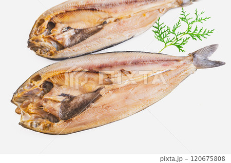 ホッケの干物 120675808
