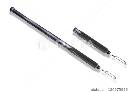 警棒 (特殊警棒：Night stick)　白バック 120675936