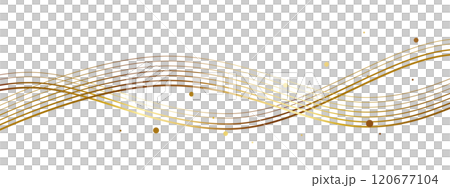 豪華抽象橫幅黑色 & 金色 豪華抽象橫幅黑色 & 金色 120677104