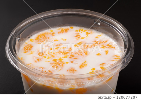 みかん　ミルクゼリー　［北海道産　牛乳］ 120677207