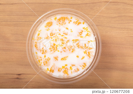 みかん　ミルクゼリー　［北海道産　牛乳］ 120677208