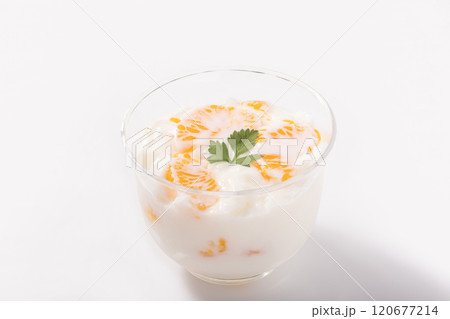 みかん　ミルクゼリー　［北海道産　牛乳］ 120677214