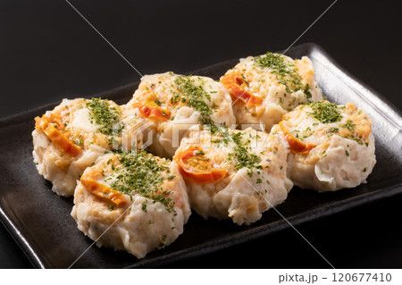トマトとモッツァレラチーズの鶏焼売 トマトとモッツァレラチーズの鶏焼売 120677410