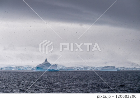 Antarctic landscape near Lavoisier island Antarctic landscape near Lavoisier island 120682200