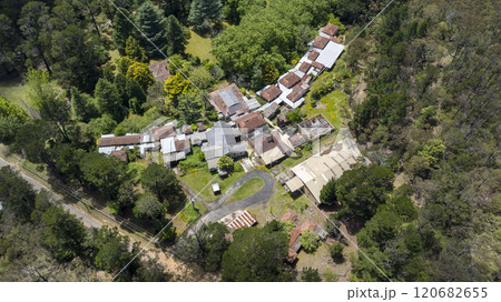 An early 1900s hospital complex for Tuberculosis patients 120682655