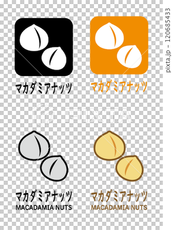 澳洲堅果過敏圖示集 120685433