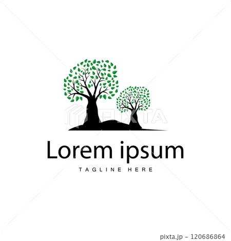 green nature education kids playground tree logo illustration and play tree design green nature education kids playground tree logo illustration and play tree design 120686864
