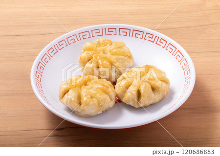 ニラ饅頭 ニラ饅頭 120686883