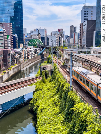 Ochanomizu Station in Chiyoda City, Tokyo, Japan Ochanomizu Station in Chiyoda City, Tokyo, Japan 120687358