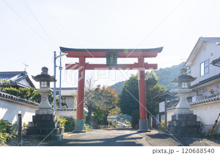 吉利倶八幡宮　一之鳥居（京都市山科区勧修寺下ノ茶屋町） 120688540