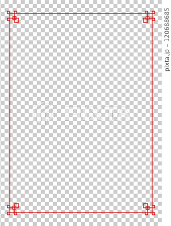 Chinese style frame, background material, portrait orientation Chinese style frame, background material, portrait orientation 120688685