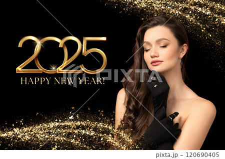 Merry Christmas and Happy New Year, Happy holidays Merry Christmas and Happy New Year, Happy holidays 120690405