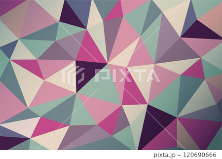 おしゃれなポリゴンスタイル(抽象的)幾何学模様の背景 おしゃれなポリゴンスタイル(抽象的)幾何学模様の背景 120690666