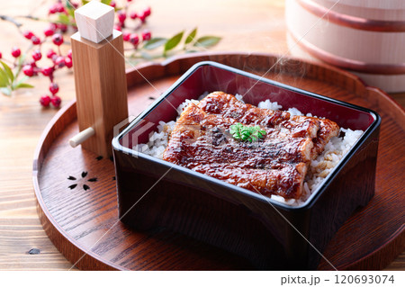 うなぎかば焼きそっくり！ちくわのうな重　（ なんちゃってうなぎ ） 120693074