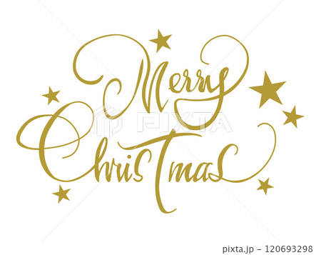 メリークリスマス〜ロゴ〜 120693298