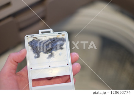 洗濯槽と糸くずフィルター 120693774