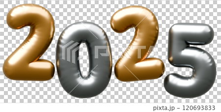 3D圖像_字母氣球_2025 3D圖像_字母氣球_2025 120693833