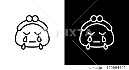 貧困国のシンプルなラインアイコン 貧困国のシンプルなラインアイコン 120694393