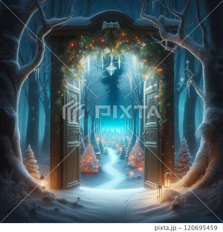 クリスマスへの扉 120695459