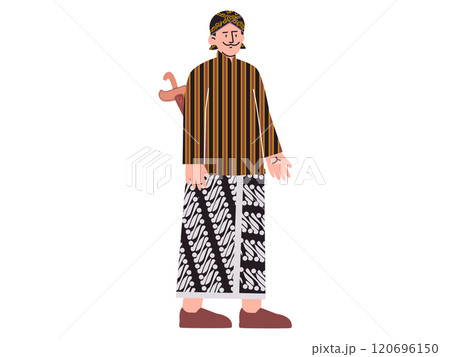 Sunan Kalijaga Indonesia Javanese teacher leader Islamic spiritual saint Wali Songo Raden Mas Said Javanese design set colorful icon Sunan Kalijaga Indonesia Javanese teacher leader Islamic spiritual saint Wali Songo Raden Mas Said Javanese design set colorful icon 120696150