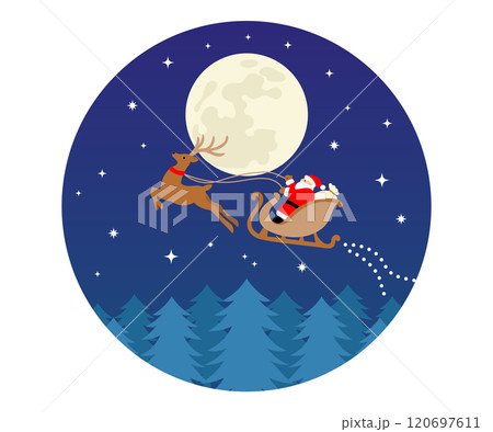 空飛ぶサンタ 空飛ぶサンタ 120697611