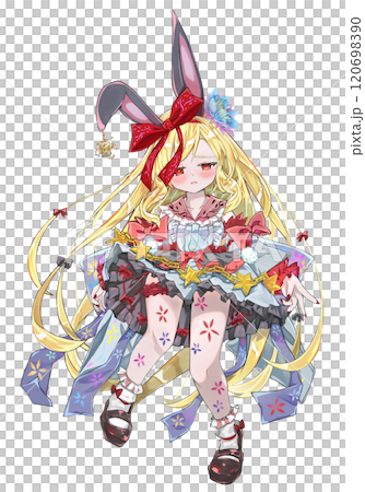 立ち絵素材「妖兎の娘」女の子表情2 立ち絵素材「妖兎の娘」女の子表情2 120698390