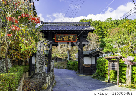 別所温泉　安楽寺　黒門　長野県上田市 120700462