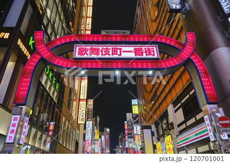 歌舞伎町一番街アーチ 120701001