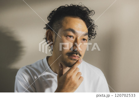 髭の男性 髭の男性 120702533