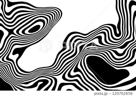 Black and white vector patterns and monochrome designs. Eps 10 120702656
