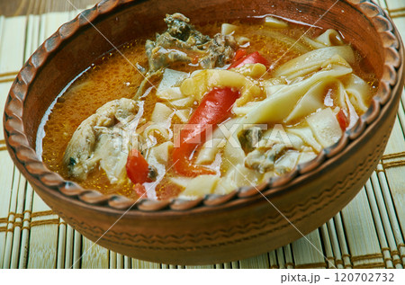 Romanian chicken soup Romanian chicken soup 120702732