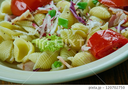 Puttanesca pasta salad Puttanesca pasta salad 120702750