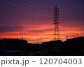 日本の夕暮れ 120704003