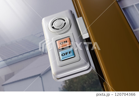 防犯イメージ (窓用防犯ブザー/窓用防犯アラーム) 防犯イメージ (窓用防犯ブザー/窓用防犯アラーム) 120704366