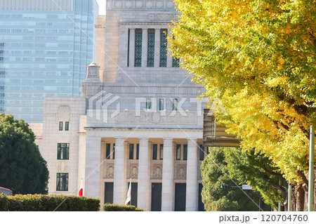 【国会議事堂】秋の風景2024 120704760