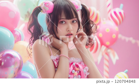 コスプレをした女性イメージ10 120704848