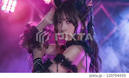 コスプレをした女性イメージ08 120704850