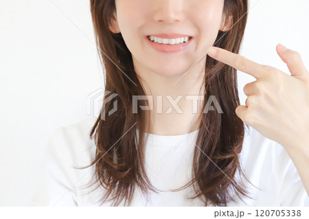 女性の歯 審美歯科 女性の歯 審美歯科 120705338